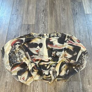 Vintage nylon top